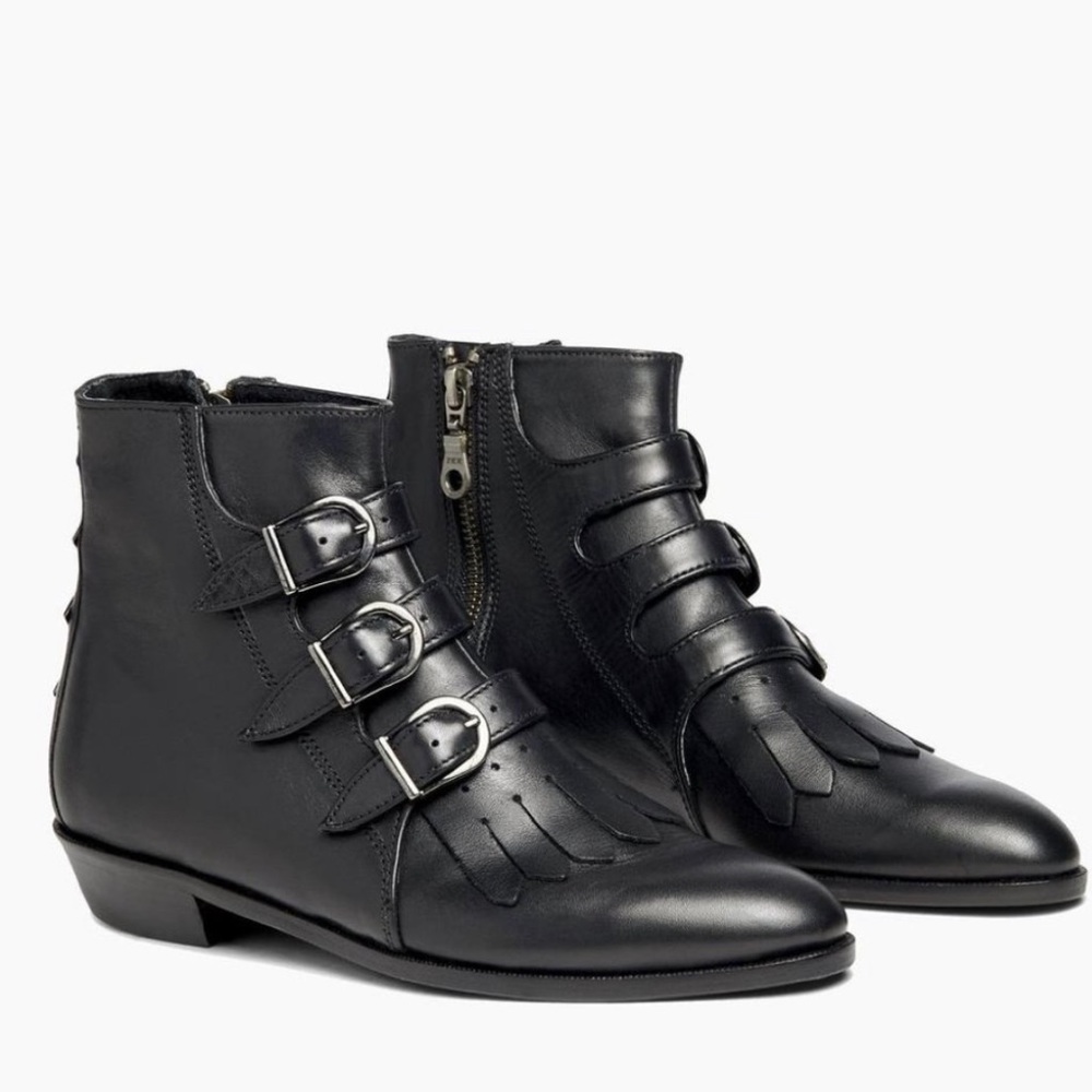 Modern Vice Jet Classic Black Pebble Boots